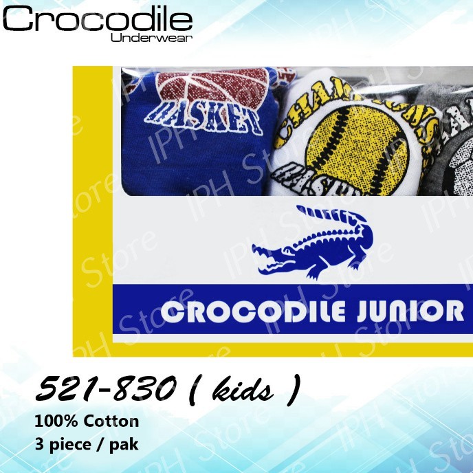 Celana Dalam / Underwear Anak Crocodile 521-830 (1 Box isi 3 Pieces)