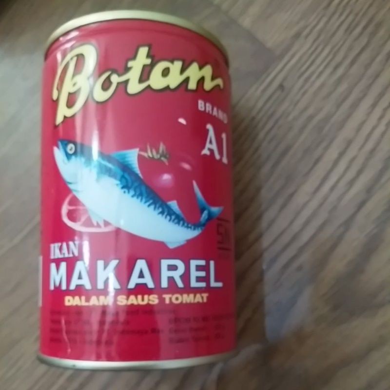 

Botan Makarel / Sarden Botan / Botan A1 425 gram