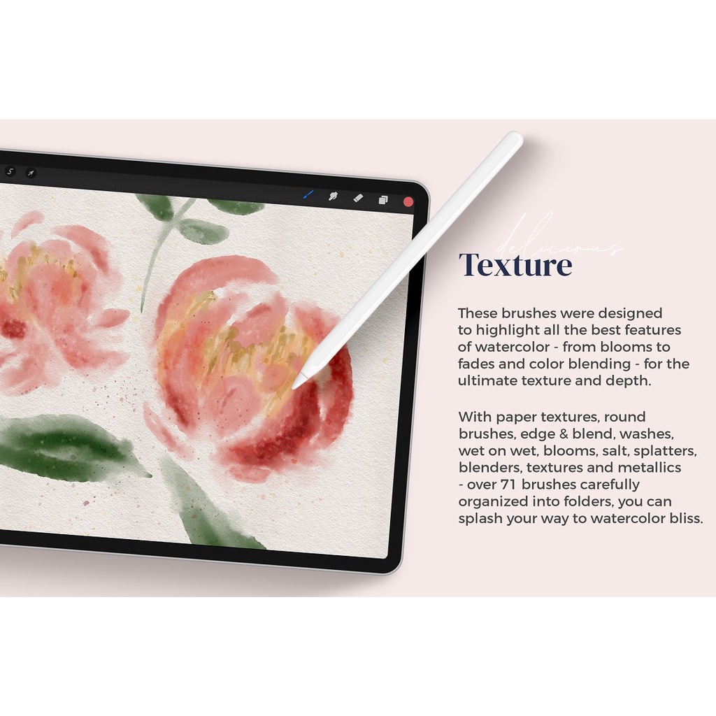 Procreate Brush - Amazing Watercolor in Procreate