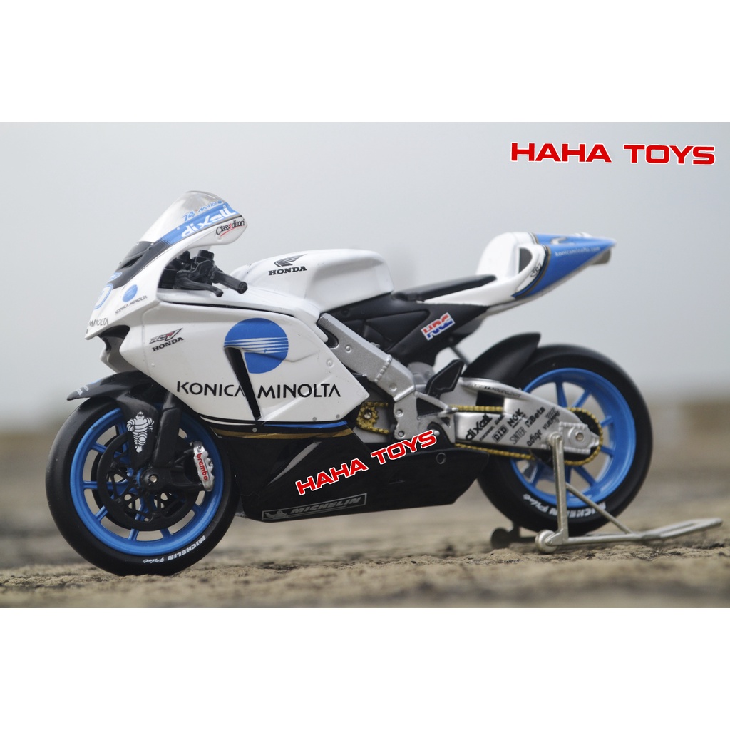 Diecast Miniatur Guiloy MotoGP Honda RC211V Makoto Tamada 2006 skala 1:18