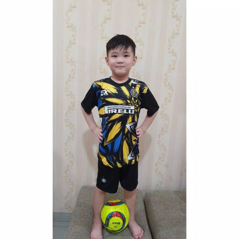 SETELAN KAOS BOLA ANAK/SETELAN JERSEY/SETELAN BAJU BOLA ANAK/ SML/