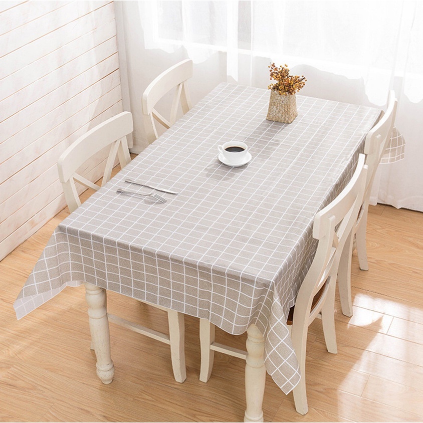 #LC-HL Taplak Meja Anti Air Bahan PEVA Tablecloth Waterproof