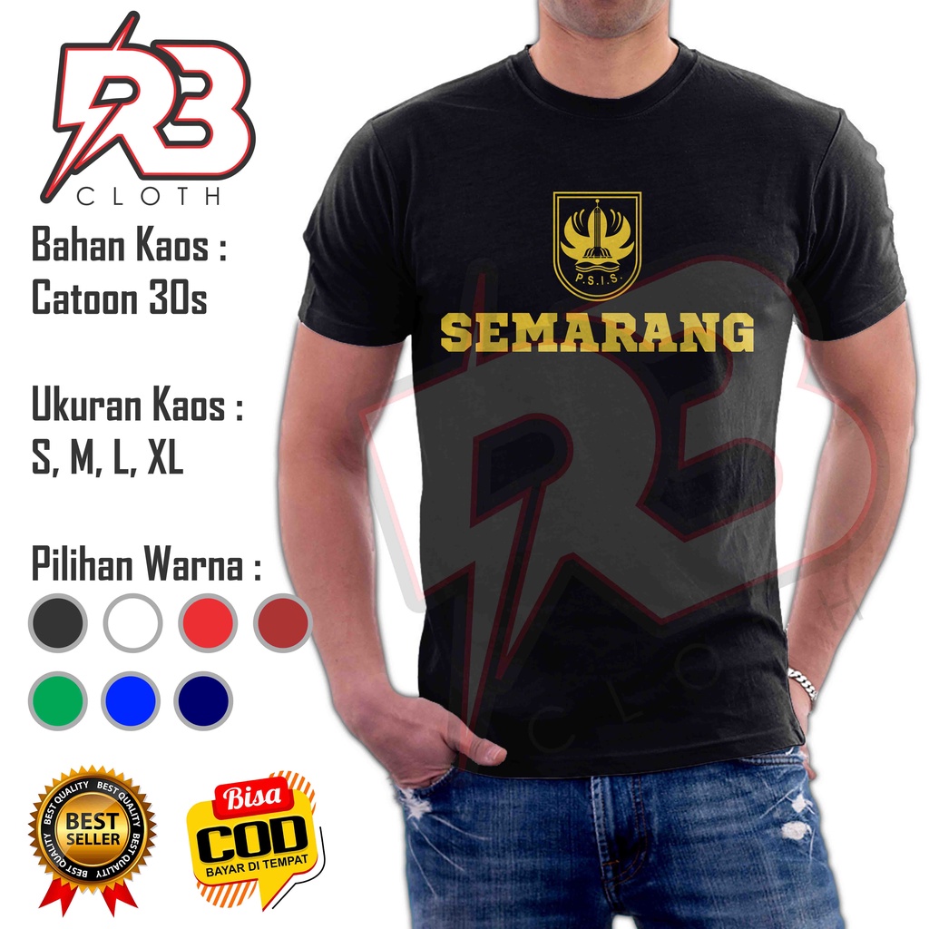 Kaos Baju PSIS Semarang Logo Kaos Distro