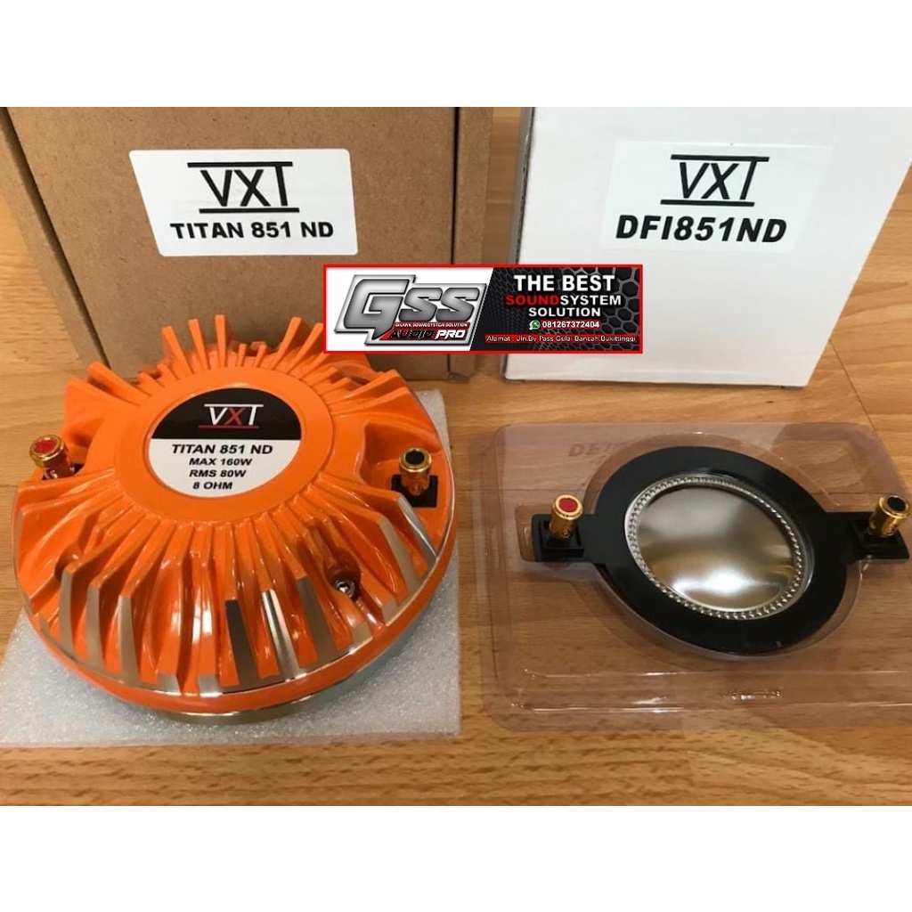 Driver Tweeter Vxt Titan - 851 ND Neodymium