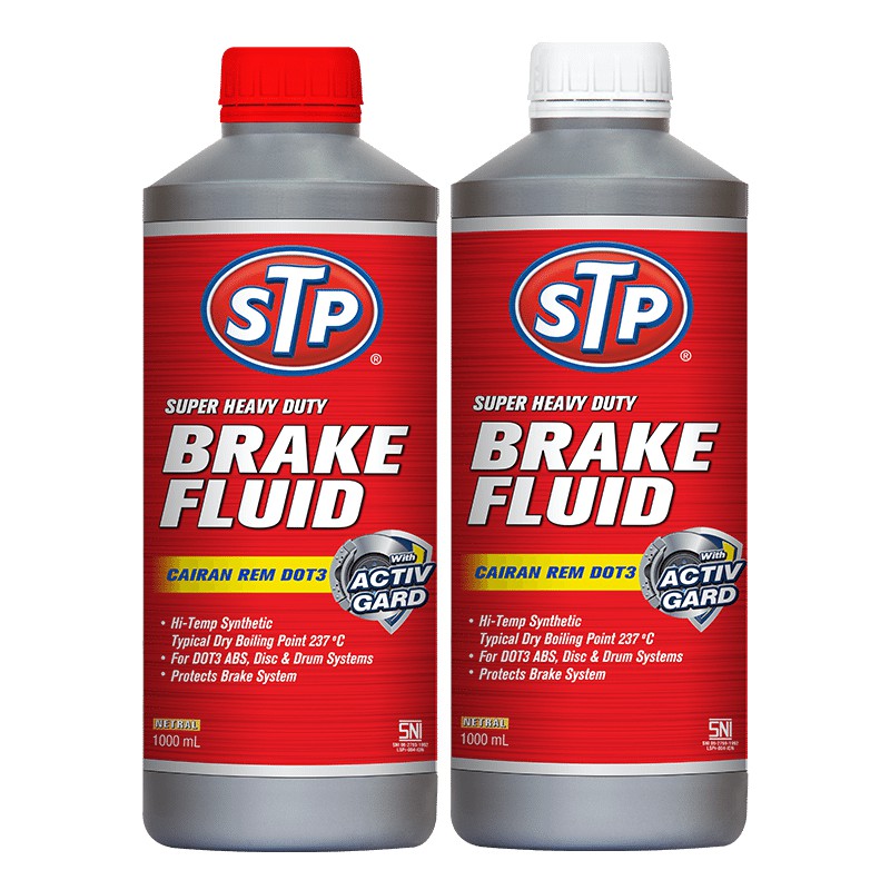 Minyak Rem Stp Dot 3 Pelumas Rem Mobil Brake Fluid 1000 Ml Shopee Indonesia