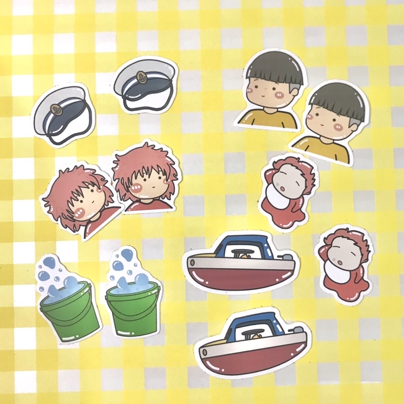 

Akarui | Ponyo die cut sticker