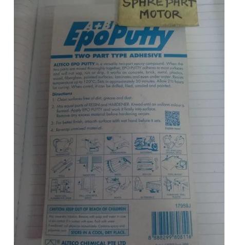 

TERTINGGI LEM Epo Putty 100 gram Alteco asli