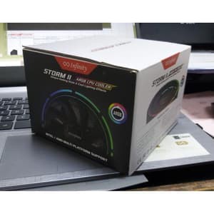 Infinity Storm II CPU COOLER INTEL AMD Fan Processor RGB