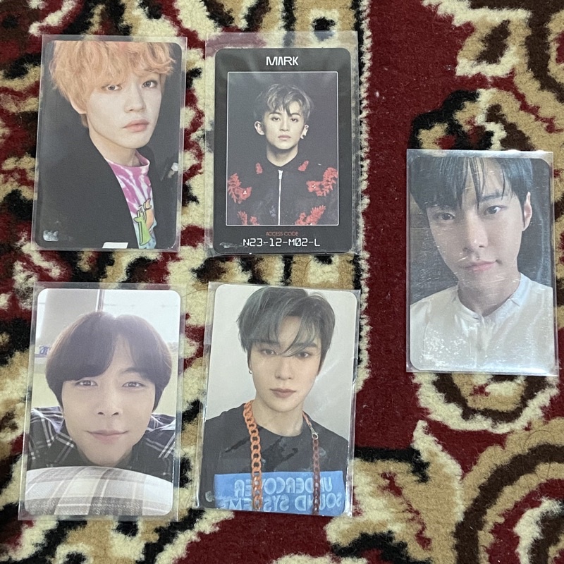 mark acc card doyoung jumatan kihno jaehyun 1st player johnny dora ar pc chenle agent