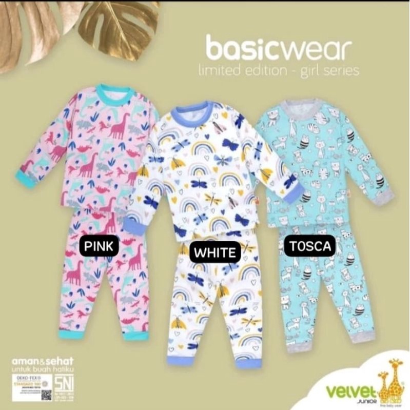 VELVET JUNIOR LIMITED EDITION "FLOURISH" SETELAN PANJANG