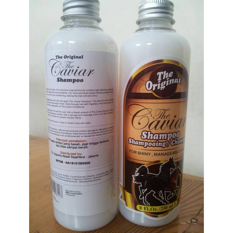 CAVIAR SHAMPOO BPOM ORIGINAL