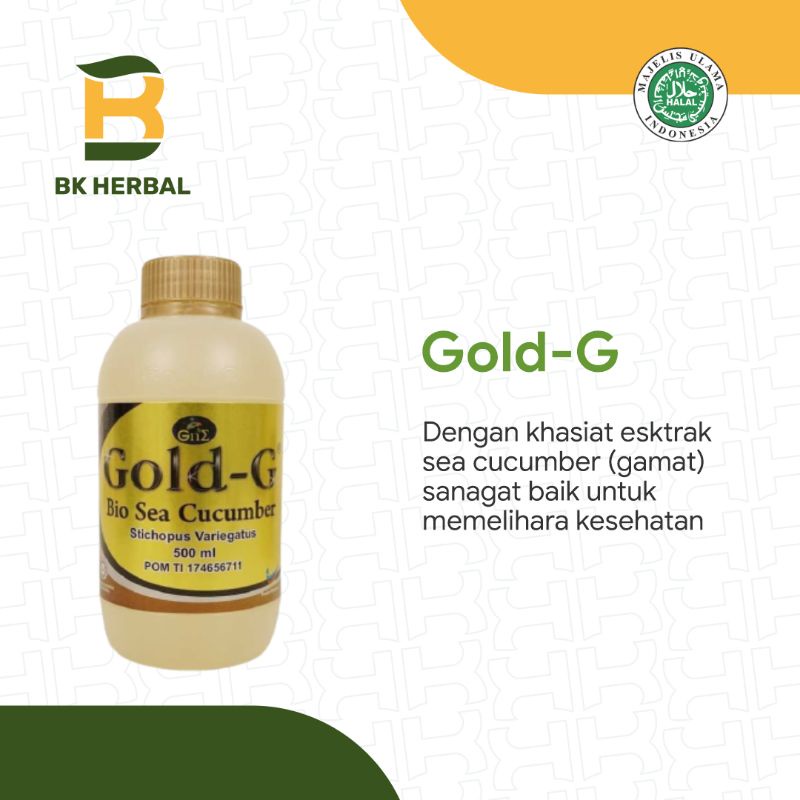 

Jelly Gamat Gold - G Sea Cucumber Original 500 ml