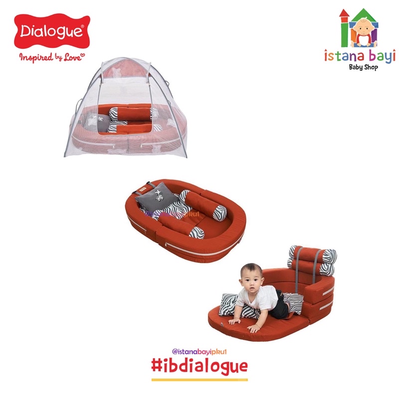 Dialogue Baby Kasur Bayi 4in1 Sofa dan Kelaeon Series DGK9116