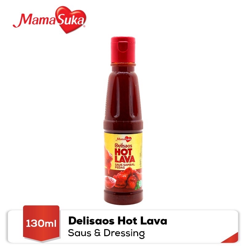 Mamasuka Delisaos Hot Lava dan Volcano 130gr