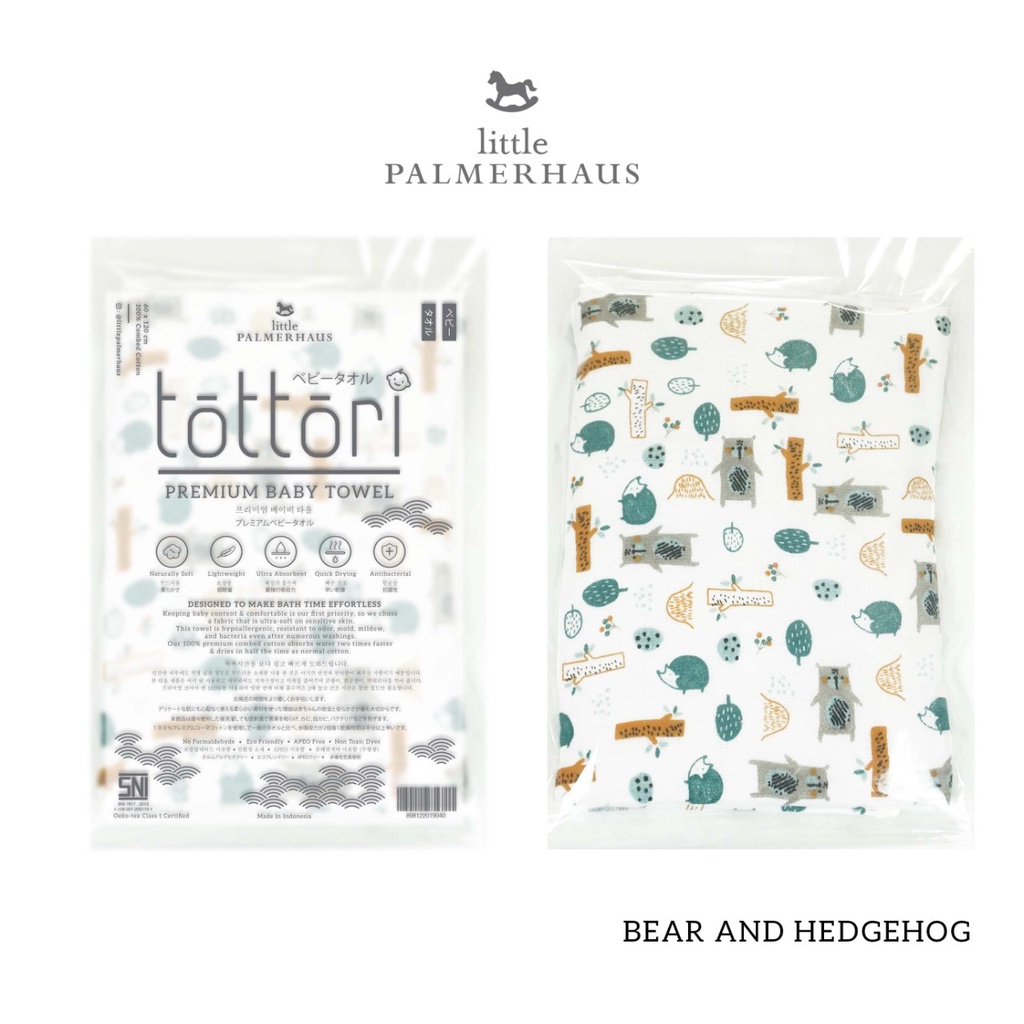 Little Palmerhaus - Tottori Baby Towel / Handuk Bayi Anak