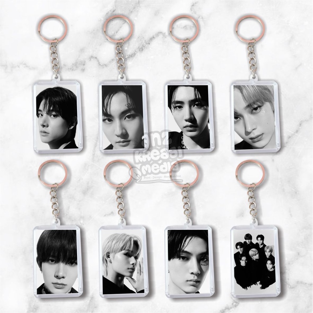 (READY STOCK) GANTUNGAN KUNCI AKRILIK ENHYPEN BLESSED CURSED 1 - SOUVENIR KPOP MURAH UNOFFICIAL