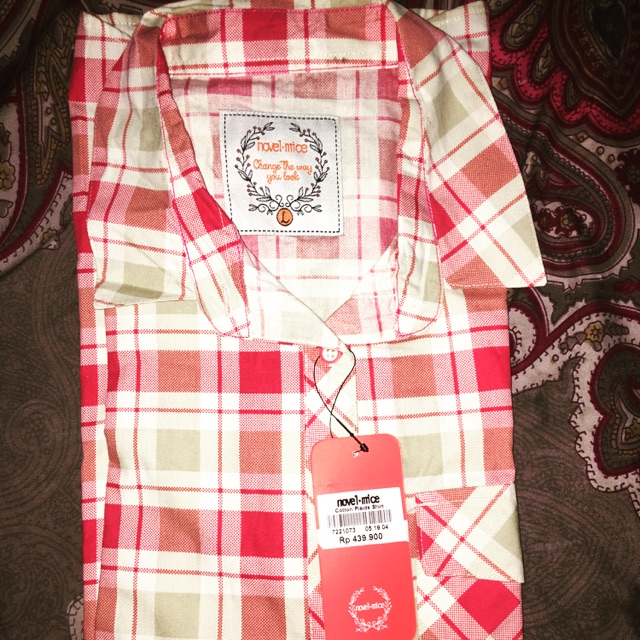 Kemeja cewek novel.mice