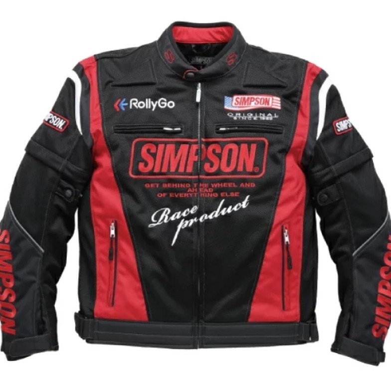JACKET SIMPSON NSM 2202 RED | JACKET TOURING | ORIGINAL SIMPSON