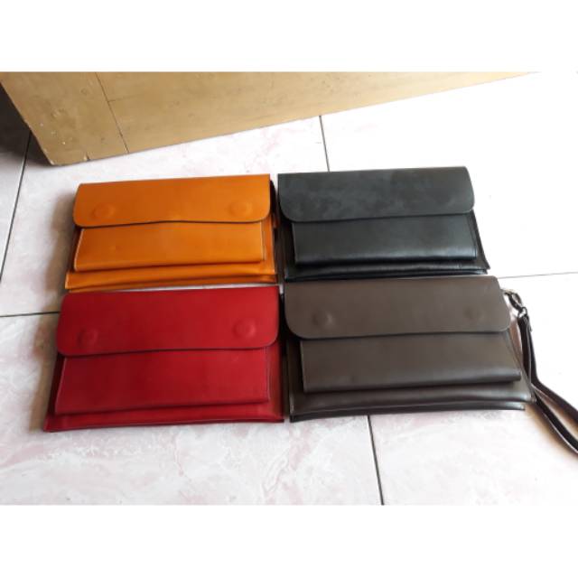 PROMO Hand Bag Pria Hand Bag Wanita Hand Bag Kulit Asli Hand Bag Cowok Hand Bag Cewek Hand Bag Kulit