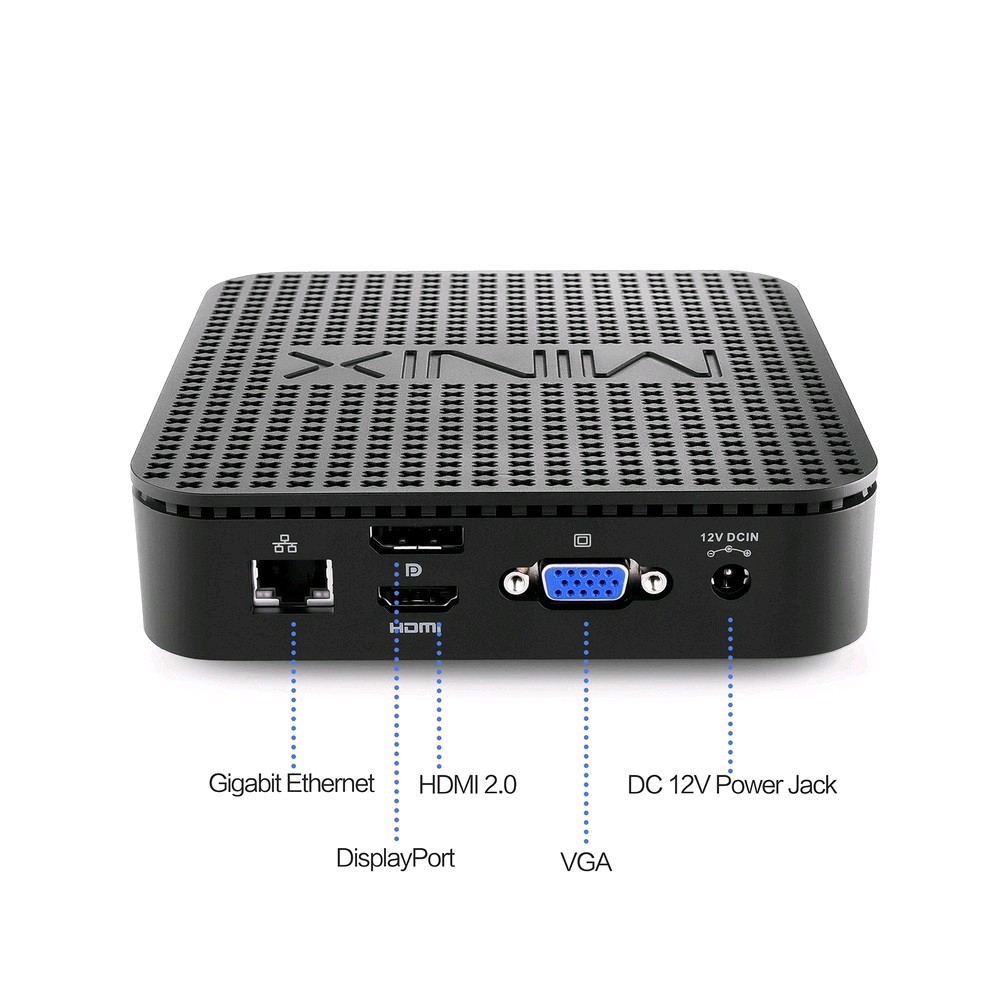 AKN88 - MINIX NEO G41V-4 MAX Mini PC - Intel N4100 RAM 4GB ROM 128GB Win 10