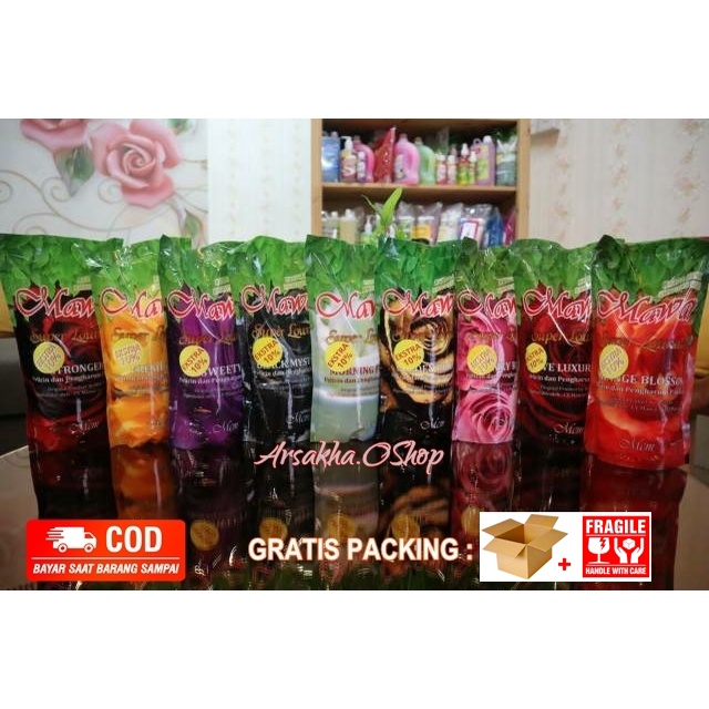 Pewangi Pengharum Pelicin Pakaian Mawar Super Laundry MSL  (Original)