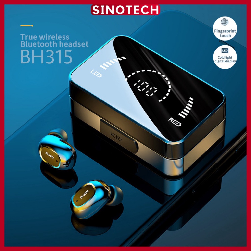 (COD) TWS Wireless Earphone Bluetooth BH315 F9-5 Pro 4 / Earphone Gaming Bluetooth Olahraga Sport / 