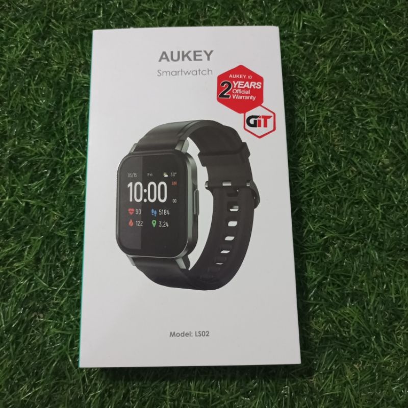 AUKEY LS02 - Smartwatch Fitness Tracker Waterproof Heart Rate Sensor - Jam Tangan Pintar Tahan Air dengan Sensor Detak Jantung