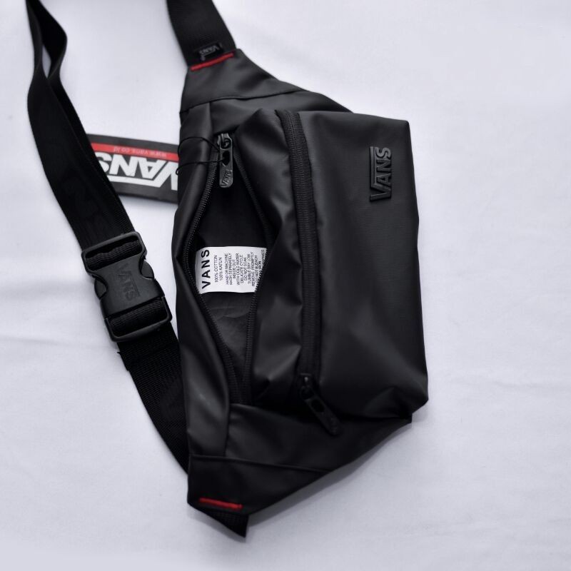 TAS VANSS TAS SELEMPANG VANSS WAISTBAG VANSS PREMIUM LOGO BESI