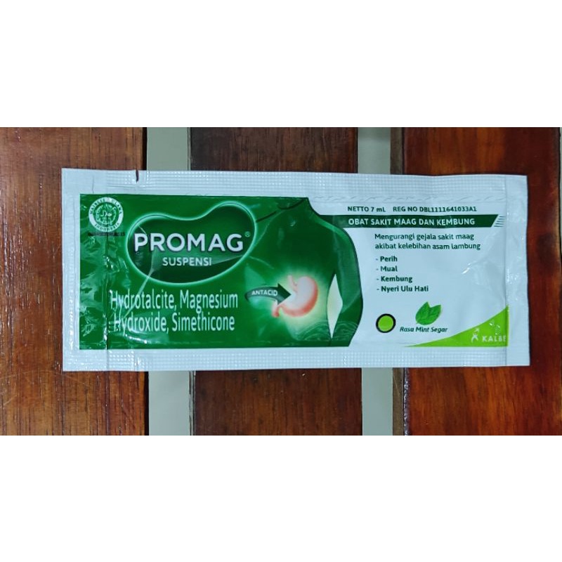 Promag Liquid Sachet / Obat Maag / Asam Lambung / Mual / Kembung