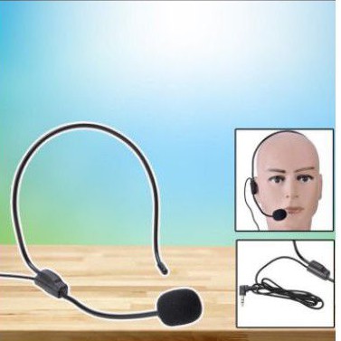 MICROPHONE CLIP ON HEAD