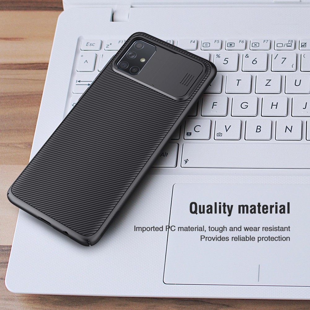 Hard Case SAMSUNG Galaxy A71 Hardcase Original Camshield Casing