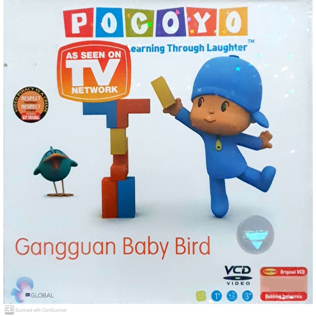[Bonus Card] Pocoyo: Gangguan Baby Bird | VCD Original