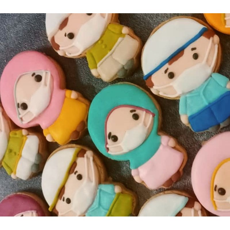 

500gram kue hias lebaran / cookies hias karakter ramadhan / kue kering idul fitri murah 2021