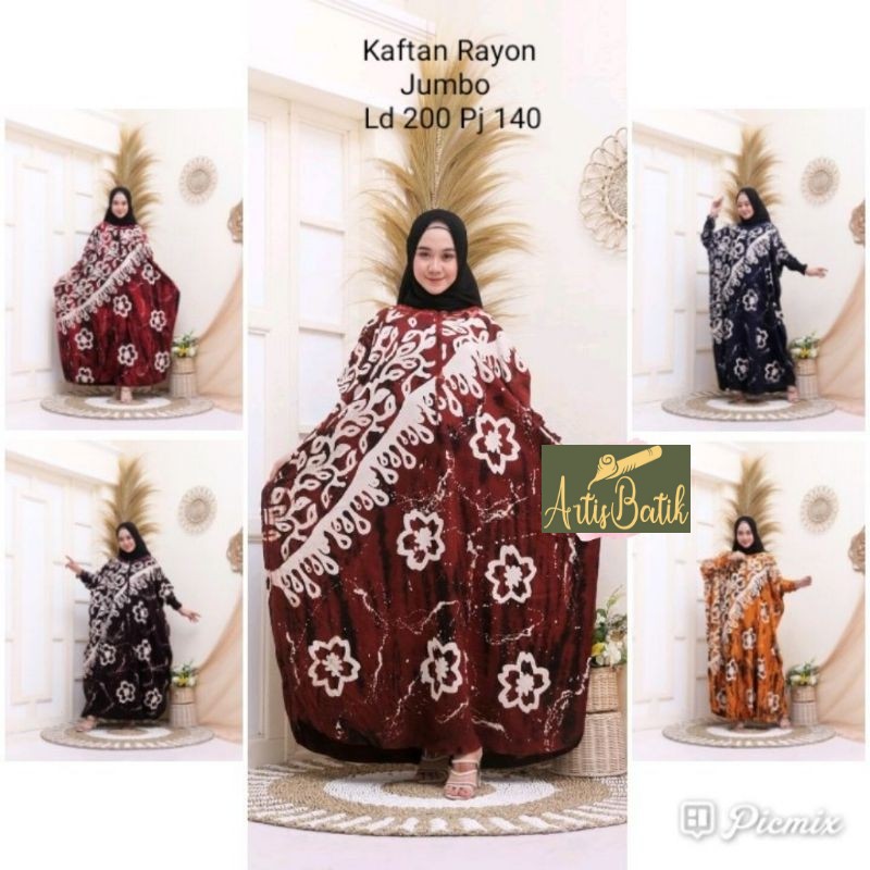 READY STOCK GAMIS KAFTAN SUPER  JUMBO KAFTAN ALMERA RAYON LD 200 GAMIS LONGDRESS BUSUI FRIENDLY GAMI