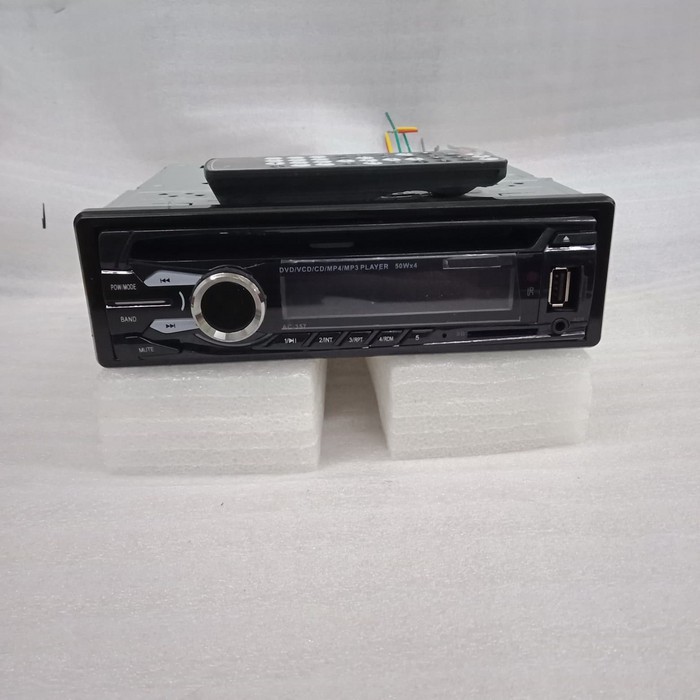 singgle din dvd vcd mpeg4 mp3 cd usb sd card - car dvd player 1 din