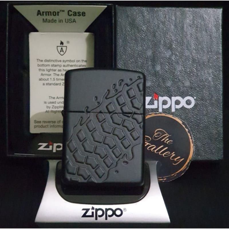 Korek api zippo black amor tire