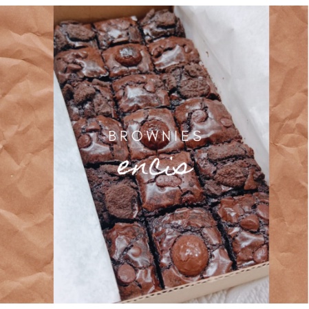 

BRONIS BROWNIES PANGGANG COKLAT NYOKLAT KUE COKLAT BROWNIS ULANG TAHUN OREO CRUNCH