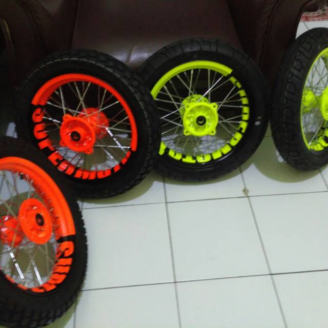 Sepaket velg Honda CRF 150L ring 14