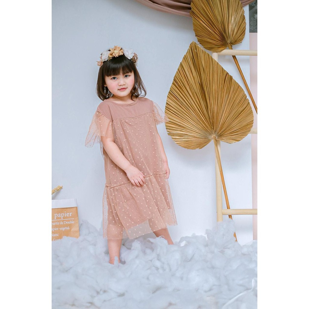 Dress Anak Queen Original Smilee Size 1-5 Tahun Super Premium