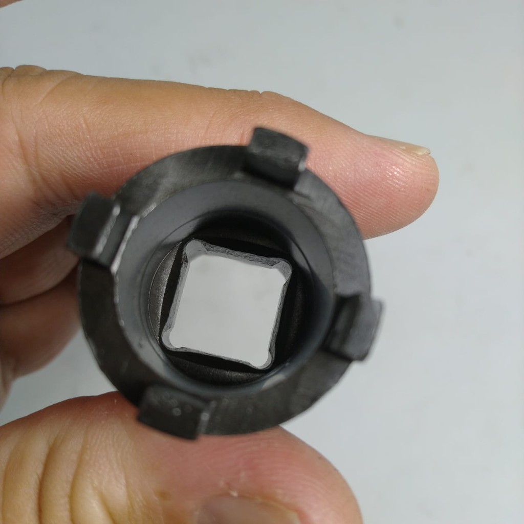 KUNCI MAHKOTA 26 - 30 MM TIPE B KUNCI MUR KOPLING TREKER KOPLING GANDA MOTOR HONDA YAMAHA DOUBLE CROWN DOBEL SOKET-5