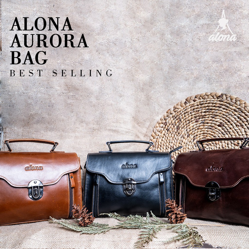 Aurora Bag - Tas Selempang Wanita Kulit Asli