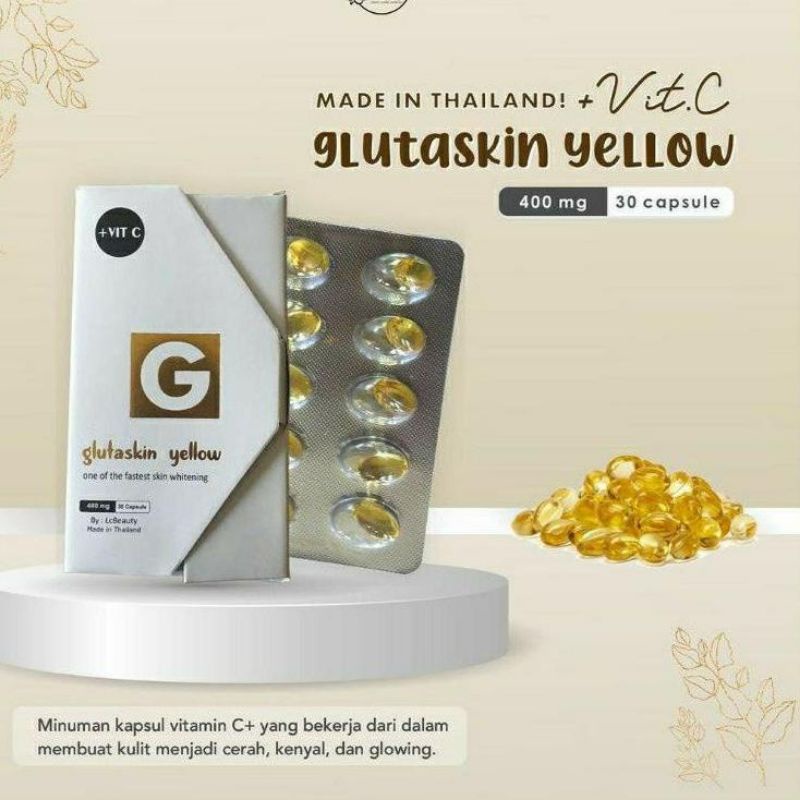 GLUTASKIN YELLOW / PIL PEMUTIH BADAN