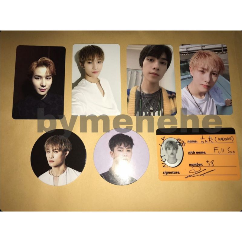 [ Official ] PC Renjun WGU, Jungwoo reg ver, Yangyang Hendery Totm, CC Kun Yangyang