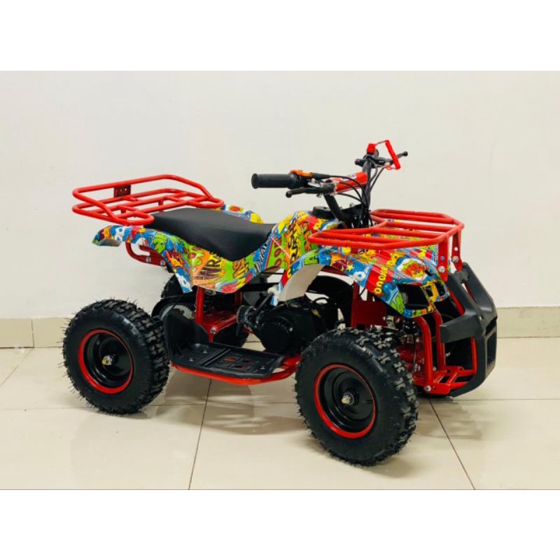 Jual Lenka Motor ATV Tracker Sport Mesin 2 Tak 50 CC Mainan Motor ATV