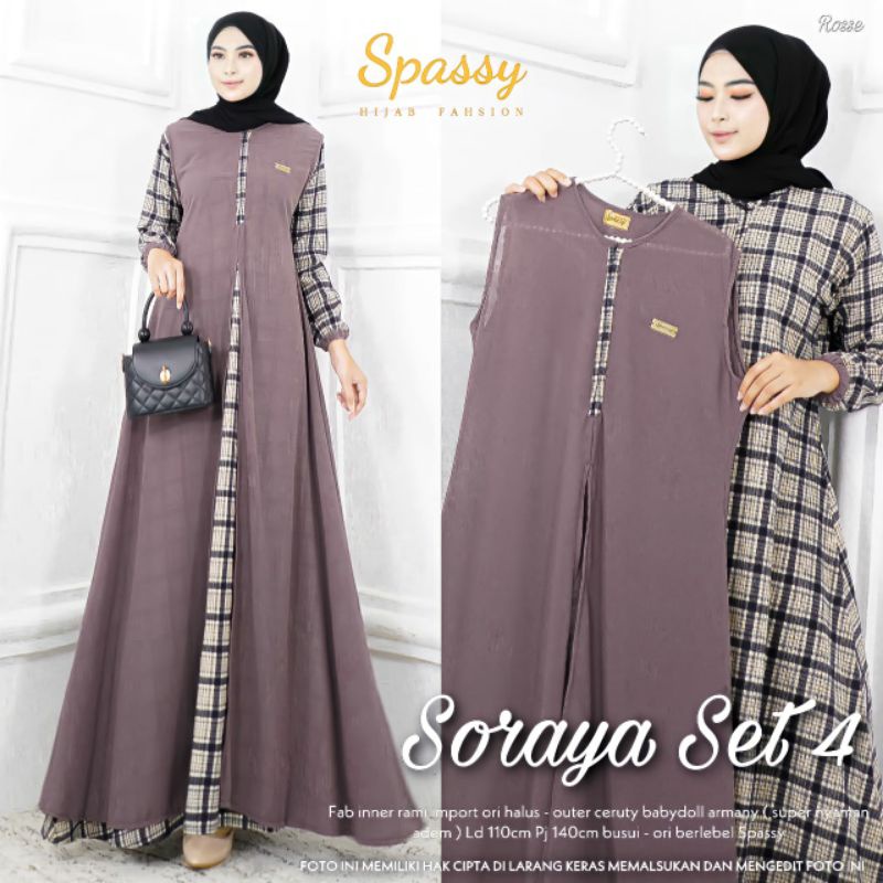 Soraya set ori spassy