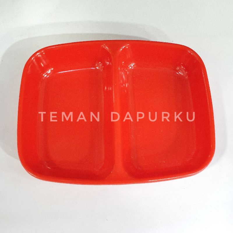 Lepek Saos Sambel Sekat (Melamin) isi 6 pcs - Vanda Maspion