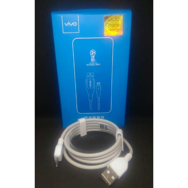 Kabel Data Charger Vivo Original 100% Fast Charging Micro Usb