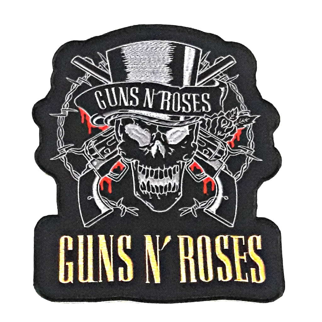 BORDIR JAKET GUNS N ROSES BACKPATCH LARGE