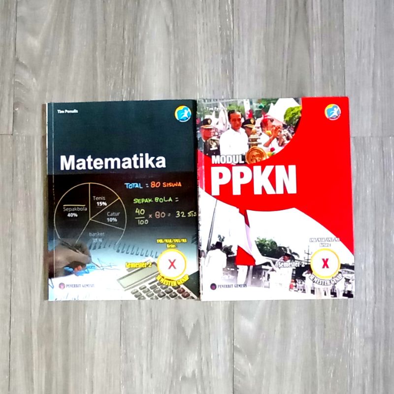 [COD] Preloved / Second Buku Modul Pembelajaran : MATEMATIKA Semester Genap / Semester 2 untuk Kelas