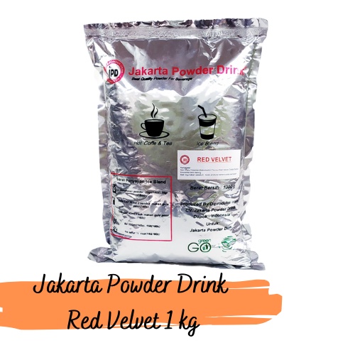 

Jakarta Powder Drink Rasa Red Velvet 1 Kg - JPD Green Tea- Minuman Rasa Red Velvet